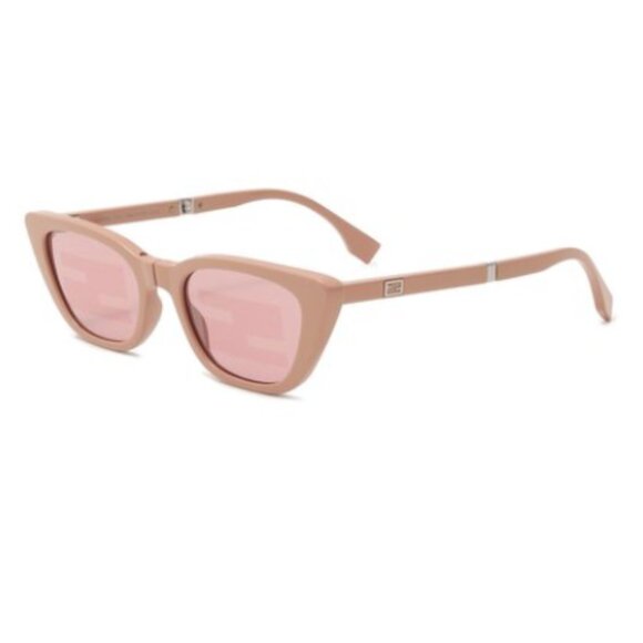 NEW FENDI SUNGLASSES, PINK CAT EYE WOMEN SUNGLASSES FENDI - Picture 2 of 6